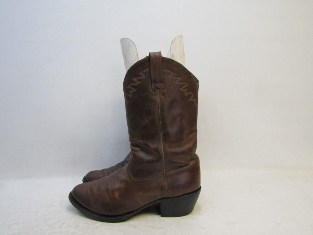 Ariat Mens Sz 11 EE Brown Leather Cowboy Western Boots